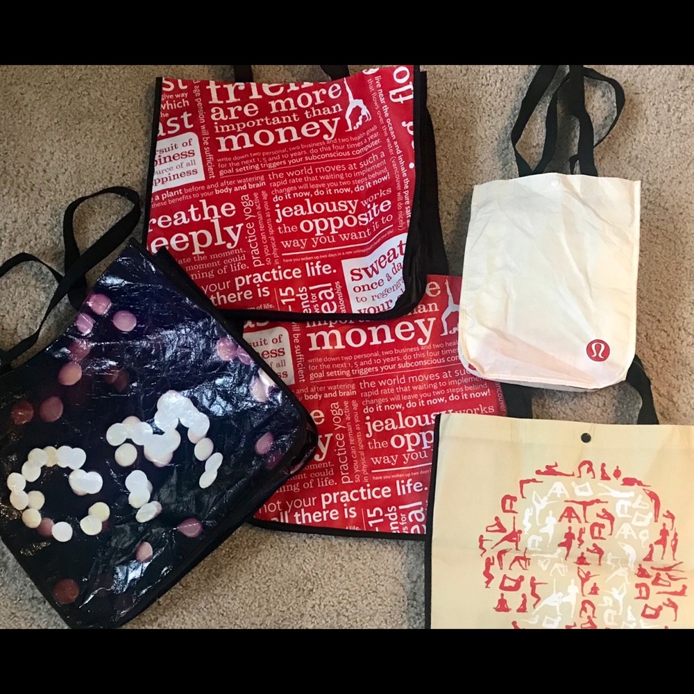 Lululemon Shopping Bag Bundle